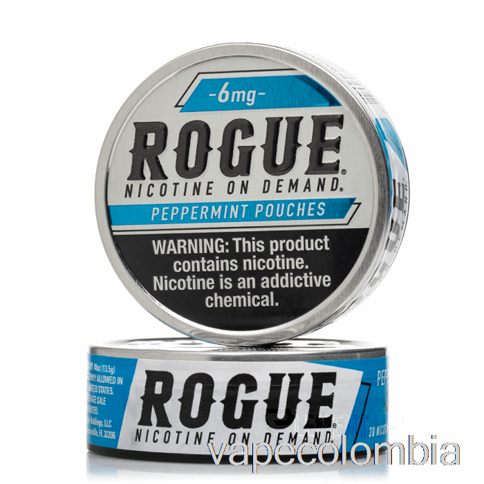 Bolsas De Nicotina Vape Recargables Rogue - Menta 3 Mg (paquete De 5)